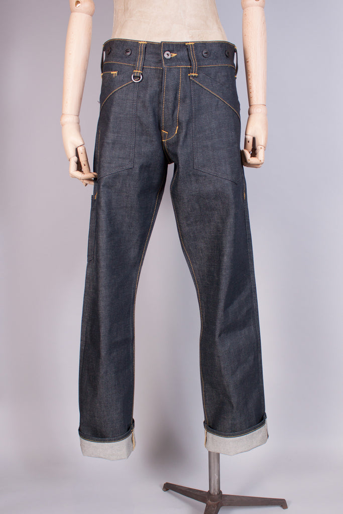 1930 - 1940s Selvedge Denim Woodworker Jeans - J. Cosmo Menswear