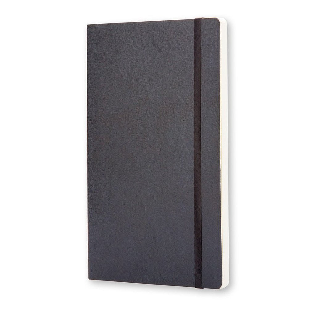 Plain Black Pocket Moleskine Notebook - J. Cosmo Menswear