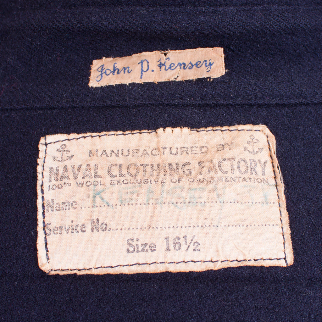Mid-1940s Vintage US Navy CPO Shirt - J. Cosmo Menswear