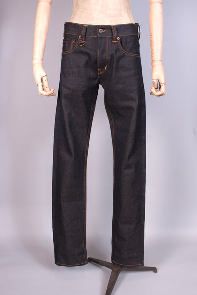 1960s 14oz Selvedge Blue/Black Denim Jeans - J. Cosmo Menswear