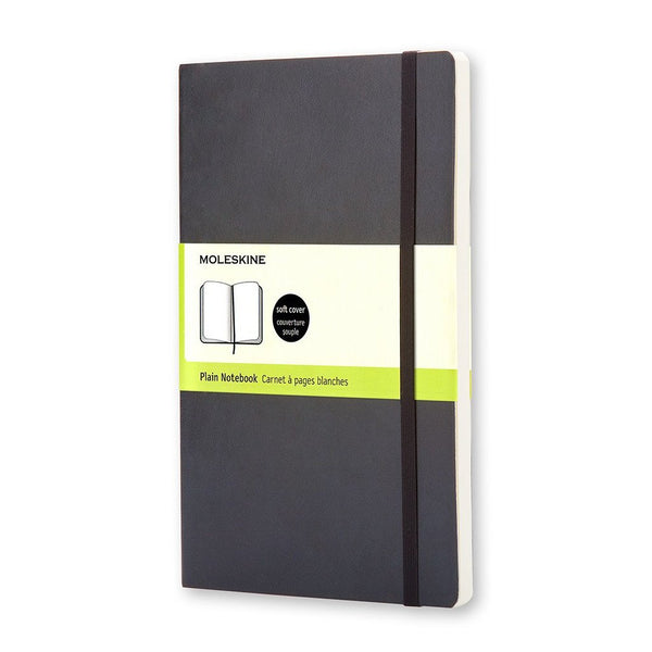 Plain Black Pocket Moleskine Notebook - J. Cosmo Menswear