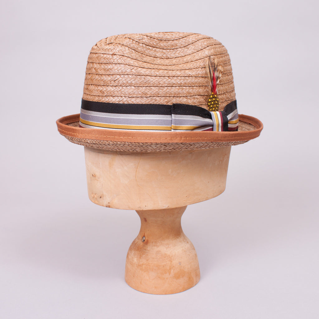 Coconut Stingy Fedora - J. Cosmo Menswear