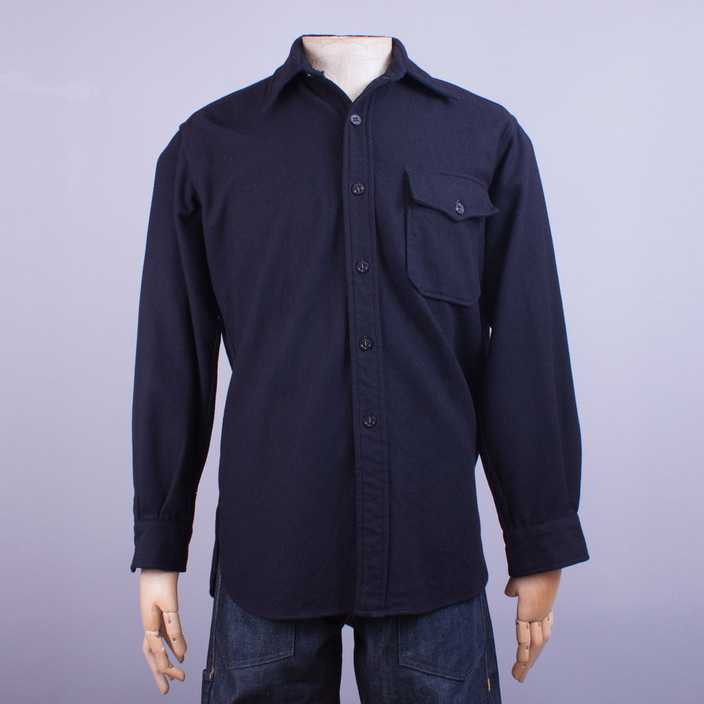 Early 1940s Vintage US Navy CPO Shirt - J. Cosmo Menswear
