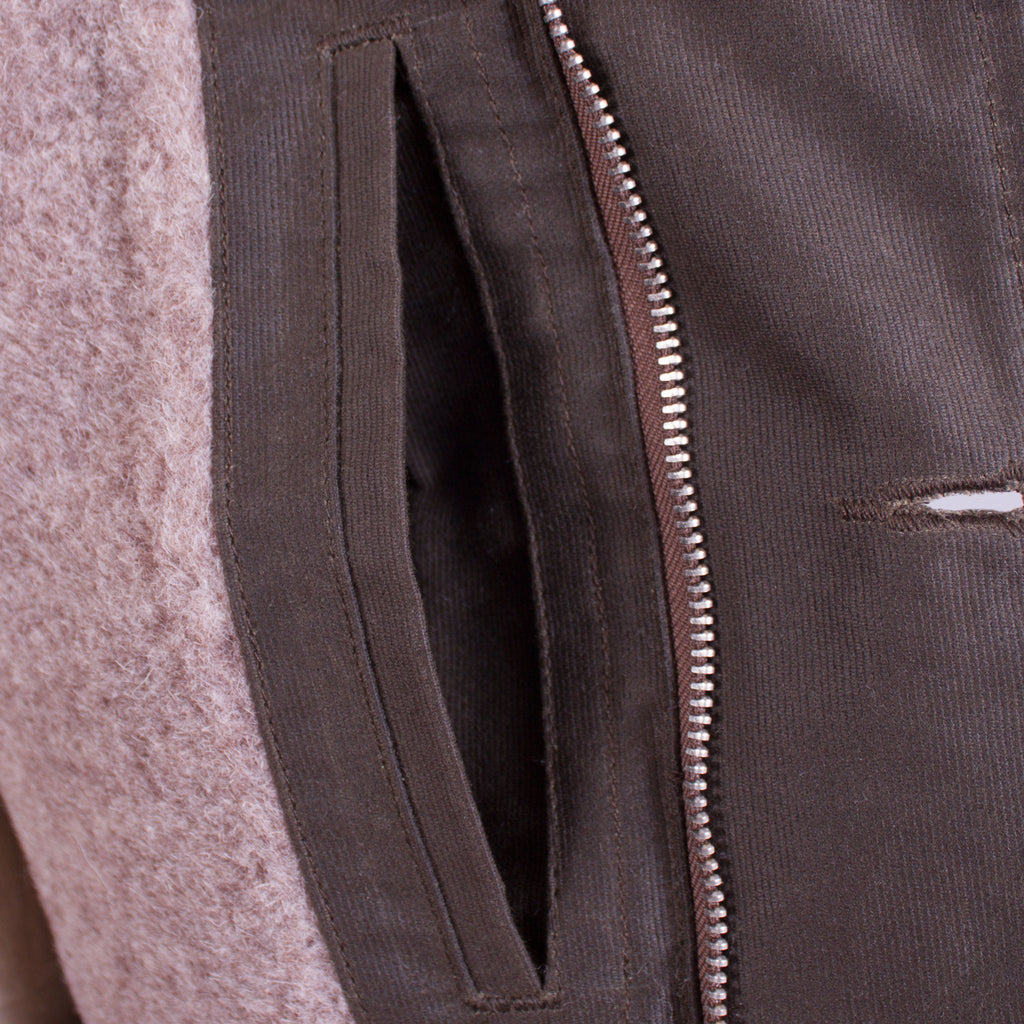 USN N-1 Deck Jacket - Waxed Olive - J. Cosmo Menswear