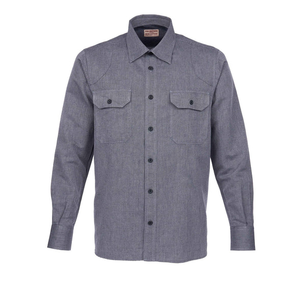 1932 Engineer Shirt Salt & Pepper Grey
